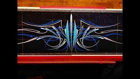 Full pinstriping design practice