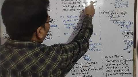 Network theory ll Hurwitz Polynomial ll Conditions of Hurwitz Polynomial ll Check Hurwitz Polynomial