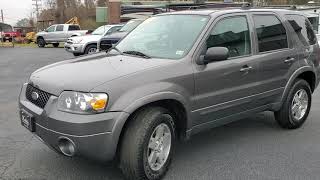 2005 Ford Escape Limited CARFAX Certified VA Owner For Sale At Holiday Motors