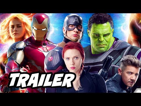 Captain Marvel Trailer - Avengers Endgame Armor Teaser Breakdown