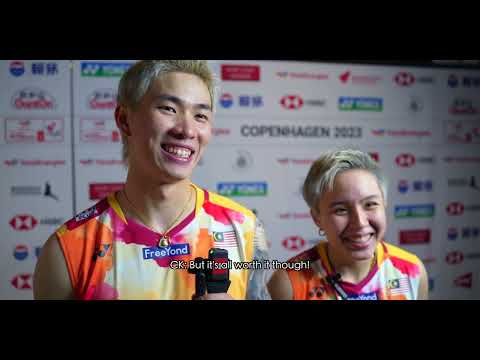 We&#39;ve trained like a dog! Chen Tang Jie Toh Ee Wei 2023 Badminton World Championships Last 16