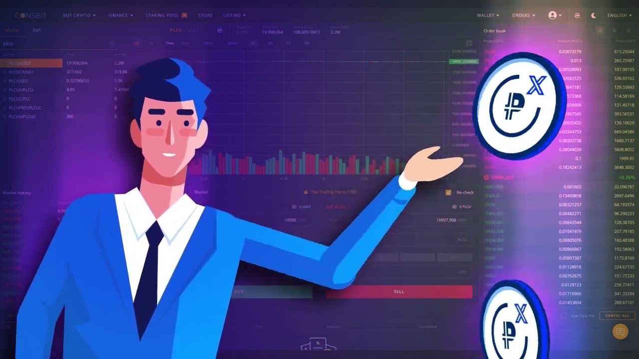 Как начать минтинг PLCUX