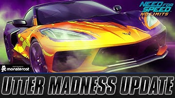 Need For Speed No Limits: UTTER MADNESS UPDATE | NEW CARS | NEW WRAPS | NEW RIMS | C8 CORVETTE