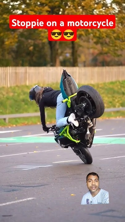 How To Do A Stoppie On A Motorcycle how to do stoppie on a motorcycle 😎😎😎#stunt #ridergirl #kawasakininja #