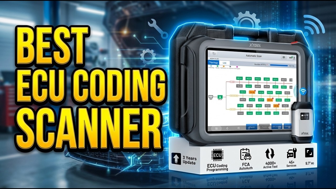 Best ECU Coding Diagnostic Scanner 2026: Top 12 Tools for Professional ...