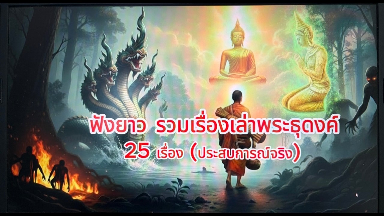 “เสียงธรรมจากป่า Channel”#รวมเรื่องเล่าพระธุดงค์  25 ตอน ฟังยาว 3.5 ชม./ป่าเขา ผี เทวดา นาค /ธรรมะ