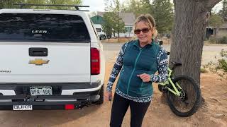Loading an eBike with the Ramp