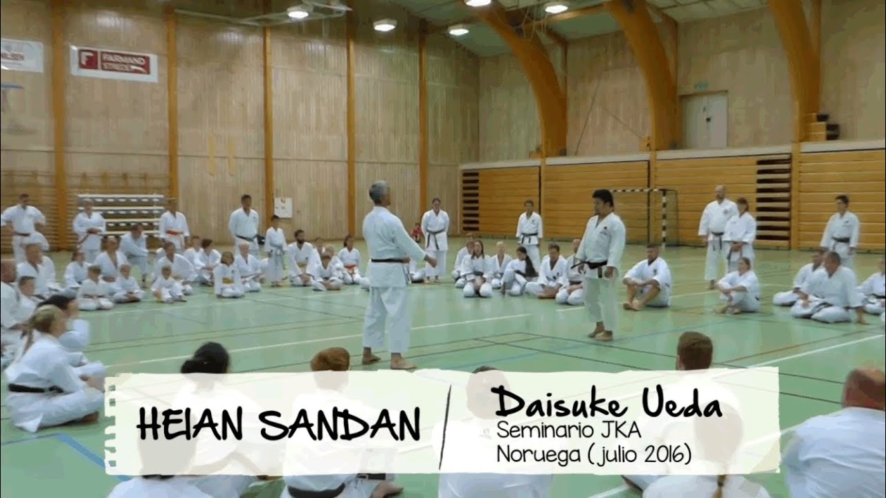 Kata Heian Sandan - Sensei Daisuke Ueda 2016