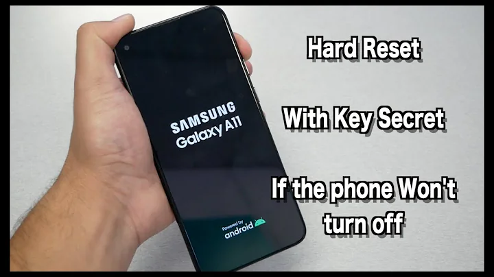 Samsung Galaxy A11 How Hard Reset Removing PIN, Password, Fingerprint pattern