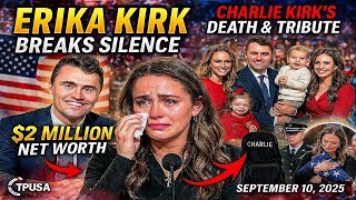 Download Lagu Erika Kirk doorbreekt de stilte: vermogen, overlijden van echtgenoot Charlie Kirk en emotioneel e... MP3