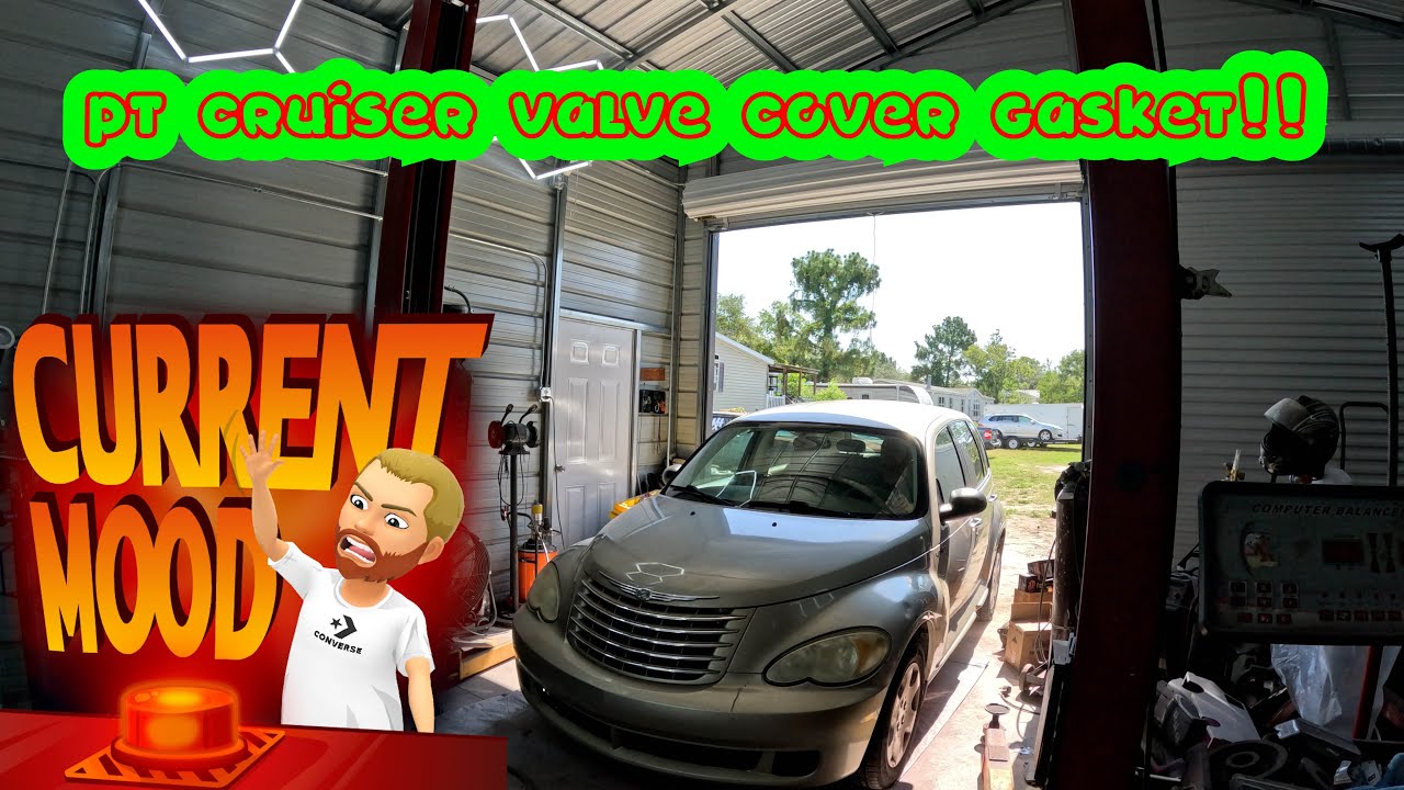 PT CRUISER VALVE COVER GASKET AND SPARK PLUG REPLACEMENT