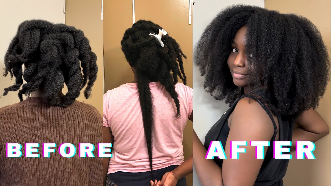 I did a light blowout on my long 4C HAIR YouTube