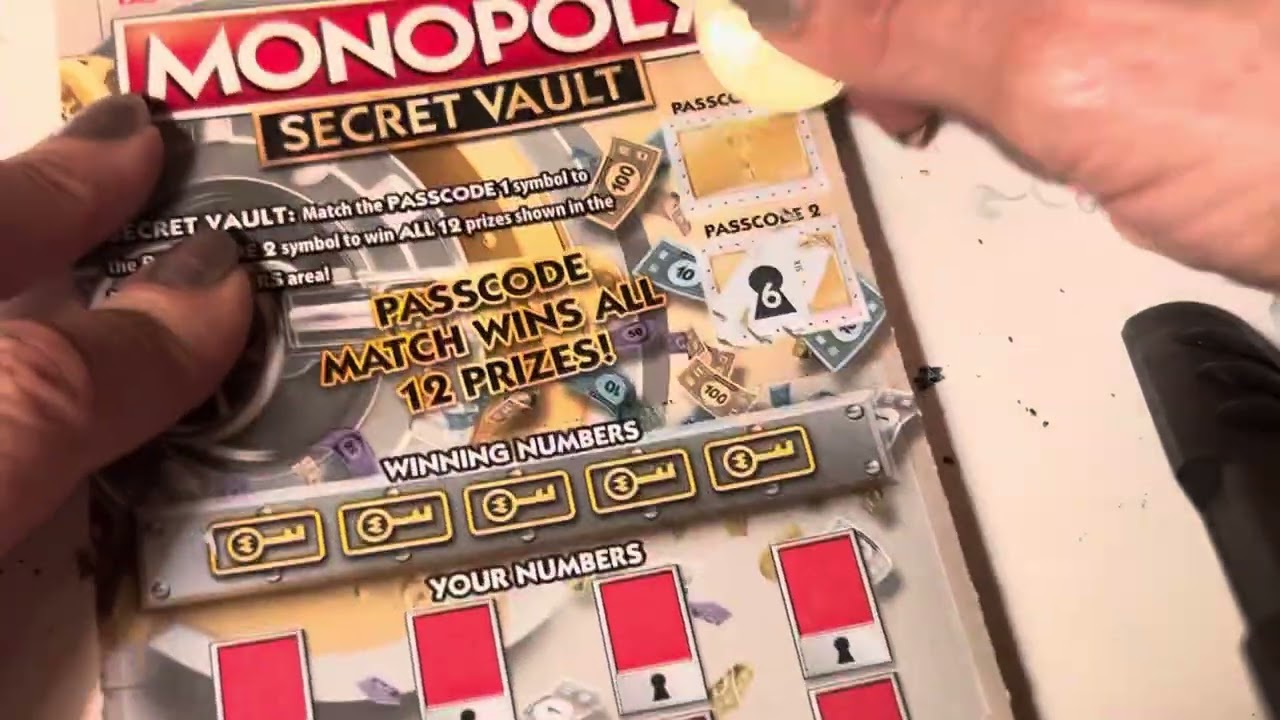 Monopoly Secret vault and Lucky 13