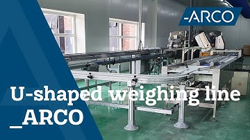 High Capacity Weighing Line, U-Shaped (PM2020-HC) - Agri & Food Machines - ARCO Solutions
