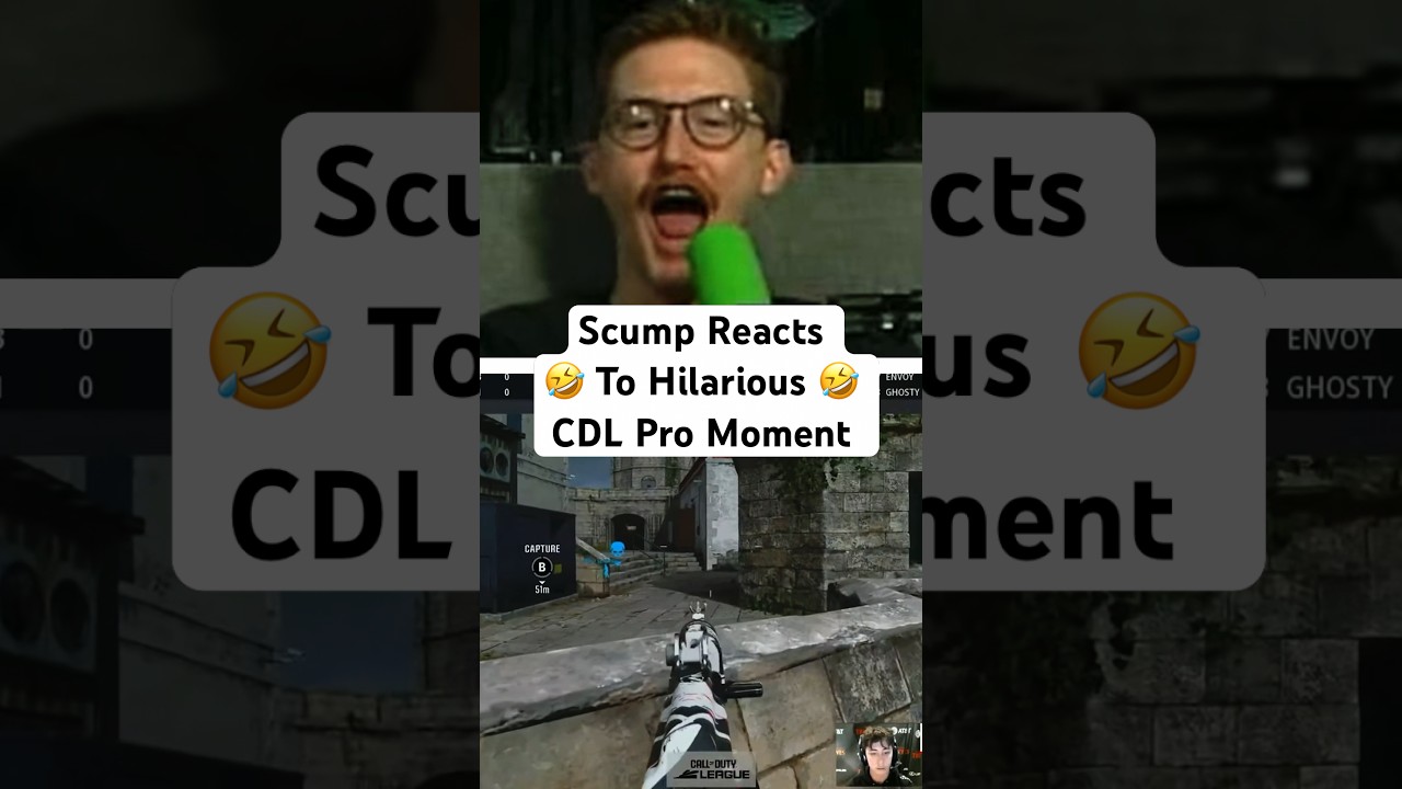 Scump Reacts to *HILARIOUS* CDL Pro Moment 🤣