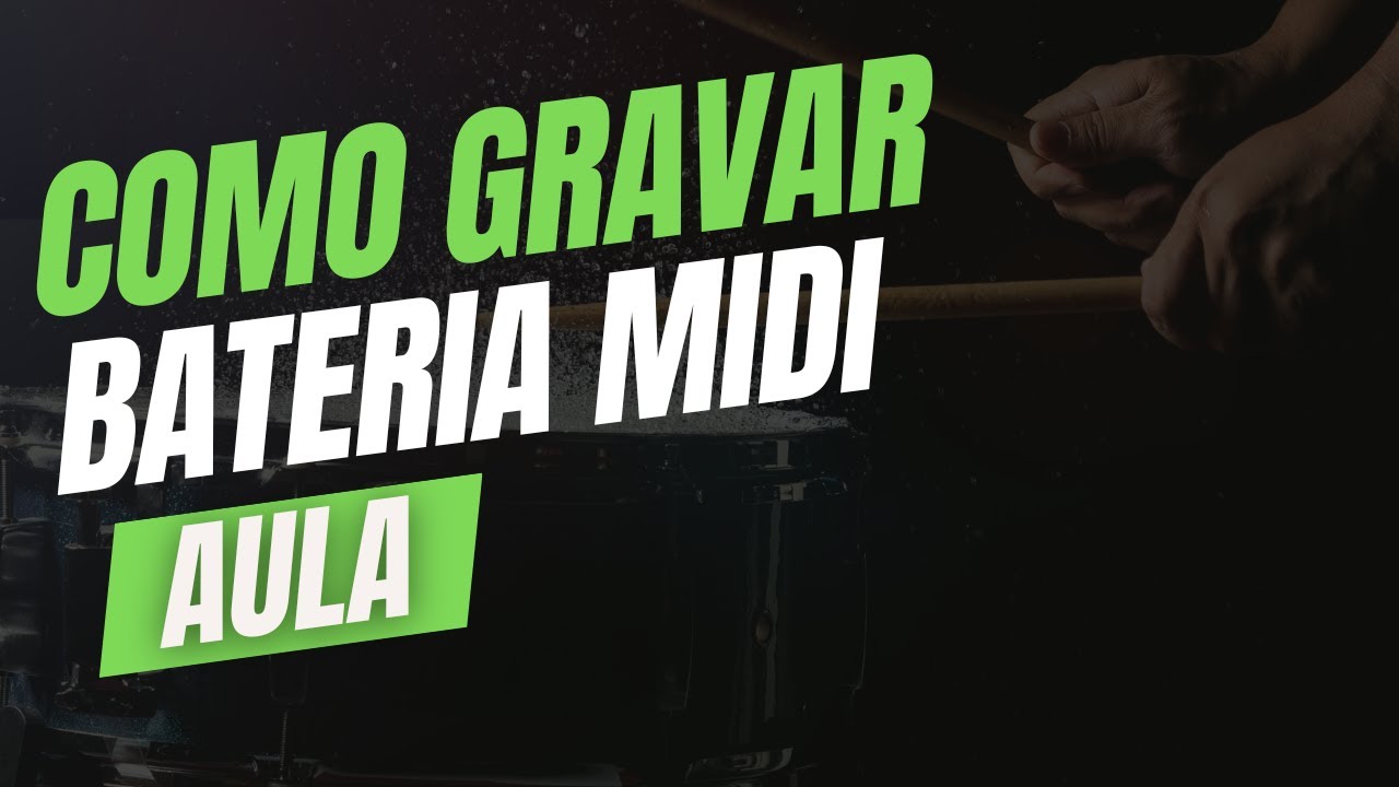 Tutorial Reaper: Gravação, Quantização e Edição de Bateria MIDI"