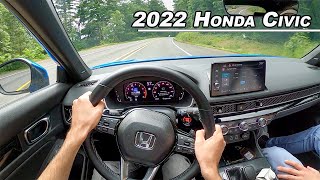 2022 Honda Civic Sport Touring Hatch - Top Trim vs Si (POV Binaural Audio)