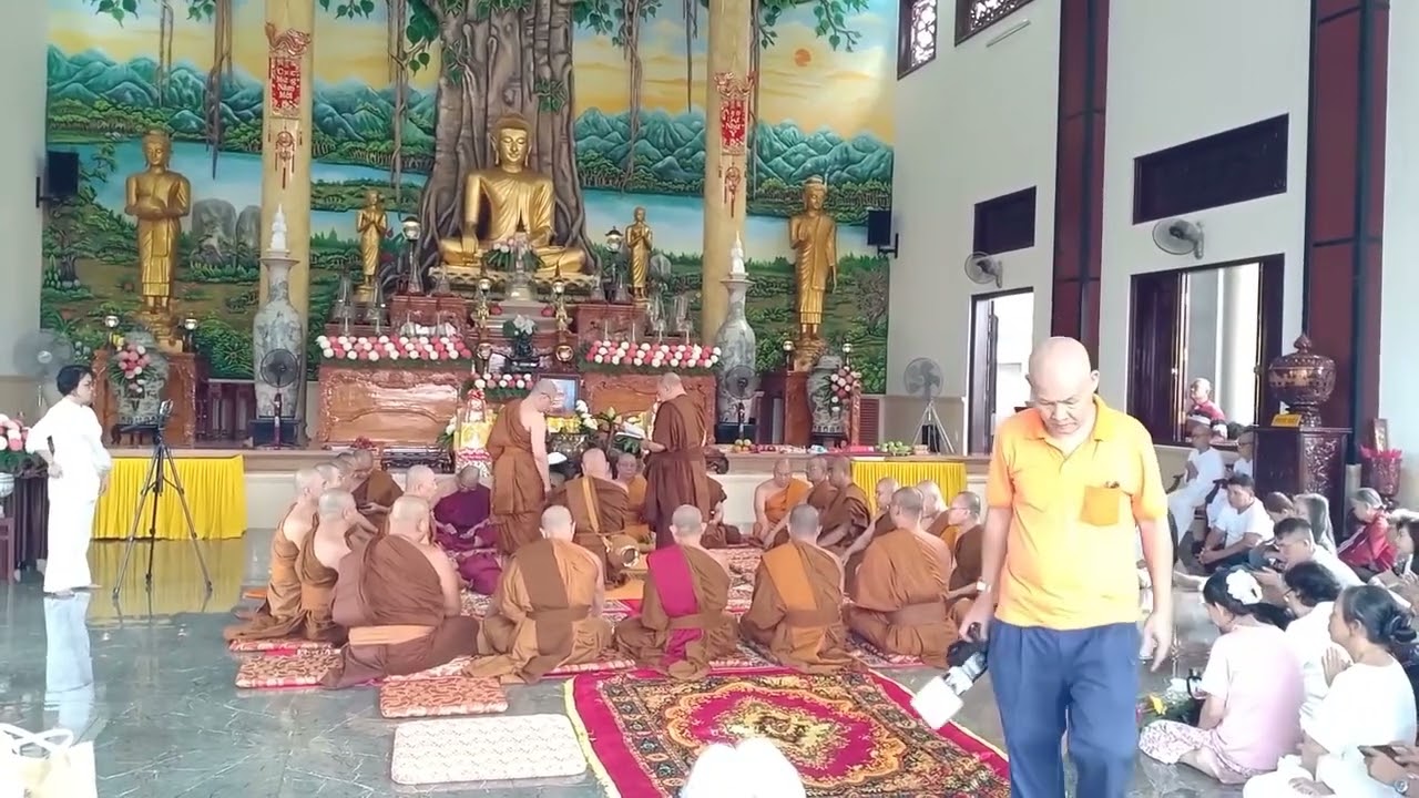 🙏🙏🙏 Dự Lễ Huý Nhật Lần Thứ 39 Cố Hòa Thượng Giác Nhân tại Chùa Giác Quang ở Q8 TP Hồ Chí Minh.🌾🌹💐