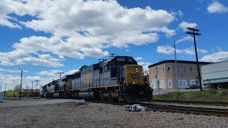 {8508} CSX Q698-04 With A SD50-2 Awesome Horn Shots On Track 2! 04/07/17
