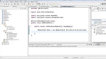 Junit4 Parameterized unit test cases