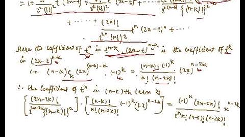 Generating Function for Legendre