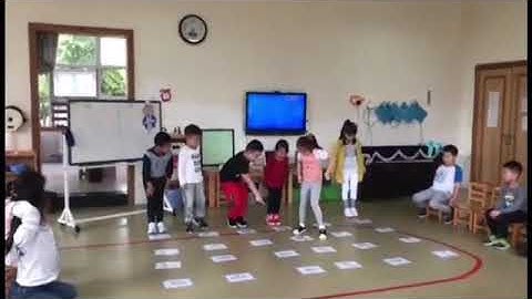 ESL Fun Dice game with children’s