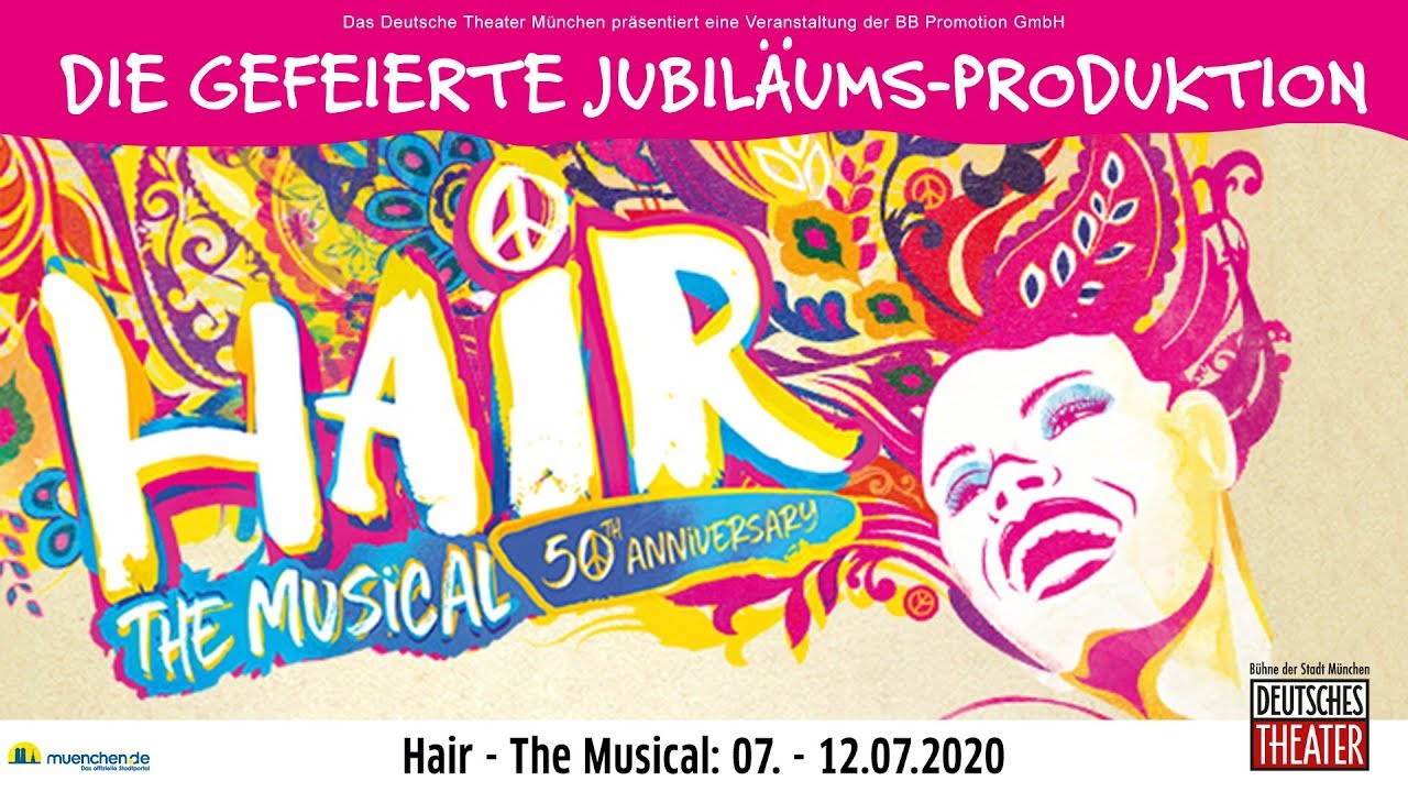 Hair - The Musical 2020 am Deutschen Theater München