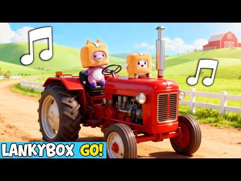 Foxy and Boxy Had A Farm! 🎵 LankyBox Kids Songs