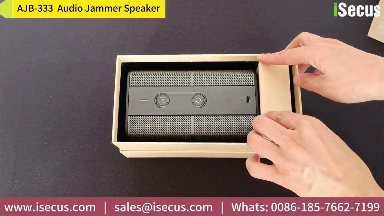 AJS333 Ultrasonic Audio Jammer/Microphone Jammer to Block Voice