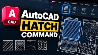 How to Use the HATCH Command in AutoCAD | AutoCAD Basics