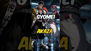 Gyomei vs Akaza 😱😱 who would win? #demonslayer #shorts