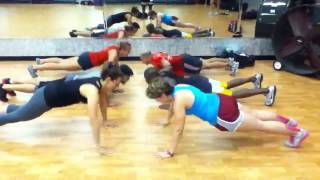 High five push-ups