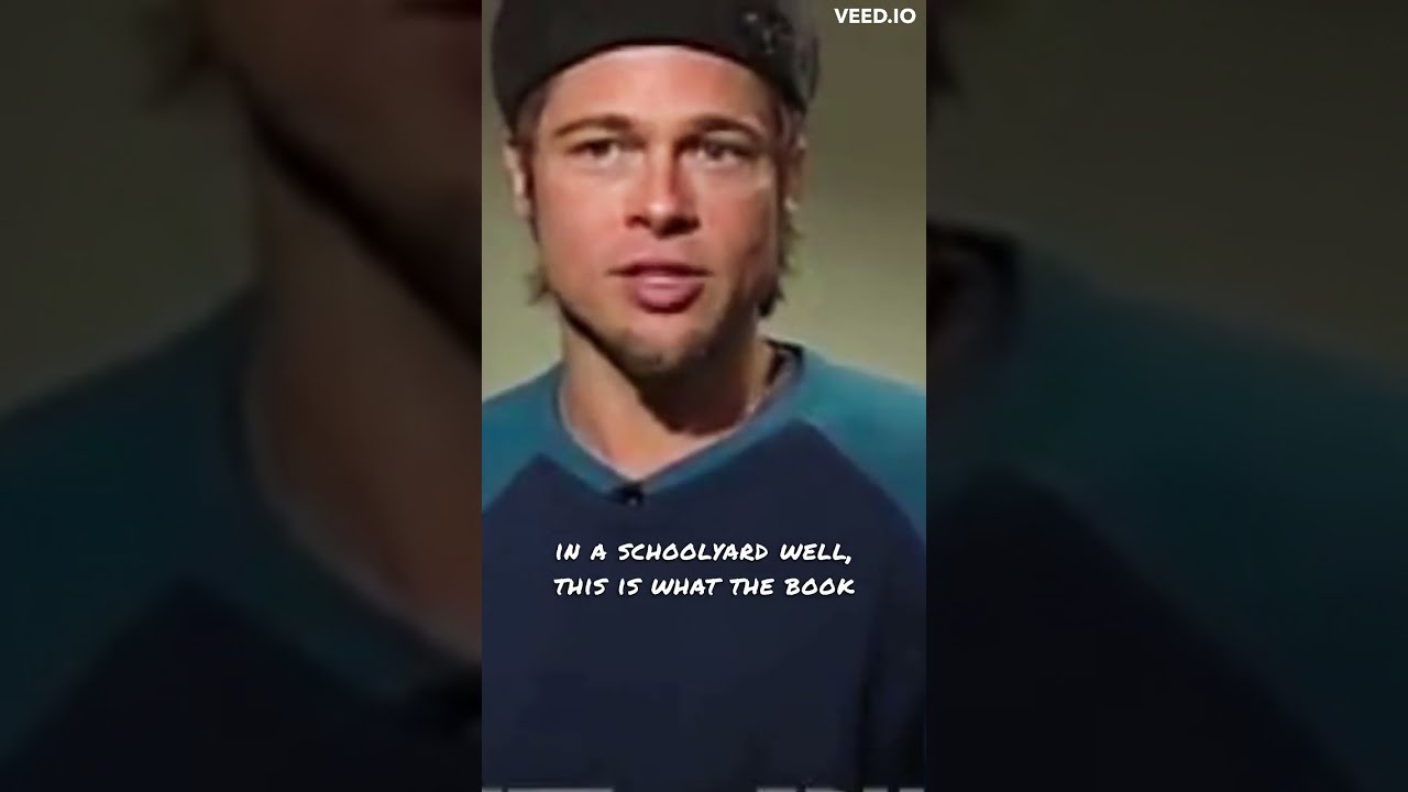 Brad Pitt Talks About The Meaning Of Fight Club And What You Should Learn From It Shorts