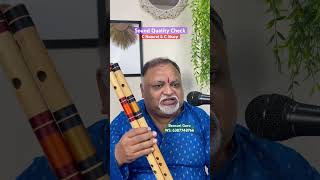 Sound Quality Check ll C Natural & C # ll Bansuri Guru Gorakhpur ll Pushkal Srivastava