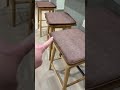 Durable, Counter Height, Wood Barstool with Removable Seat Pad! #barstools #home #decor #luxury