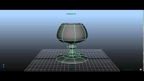 Maya- Goblet turnaround