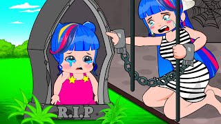 Poor Princess in JAIL?! Little Princess, Don’t Leave Me Alone!! | Poor Princess Life Animation