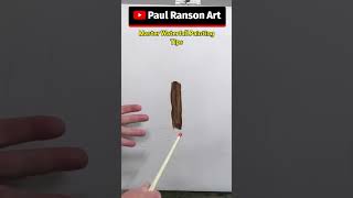 Mastering Waterfall Painting Techniques #shorts