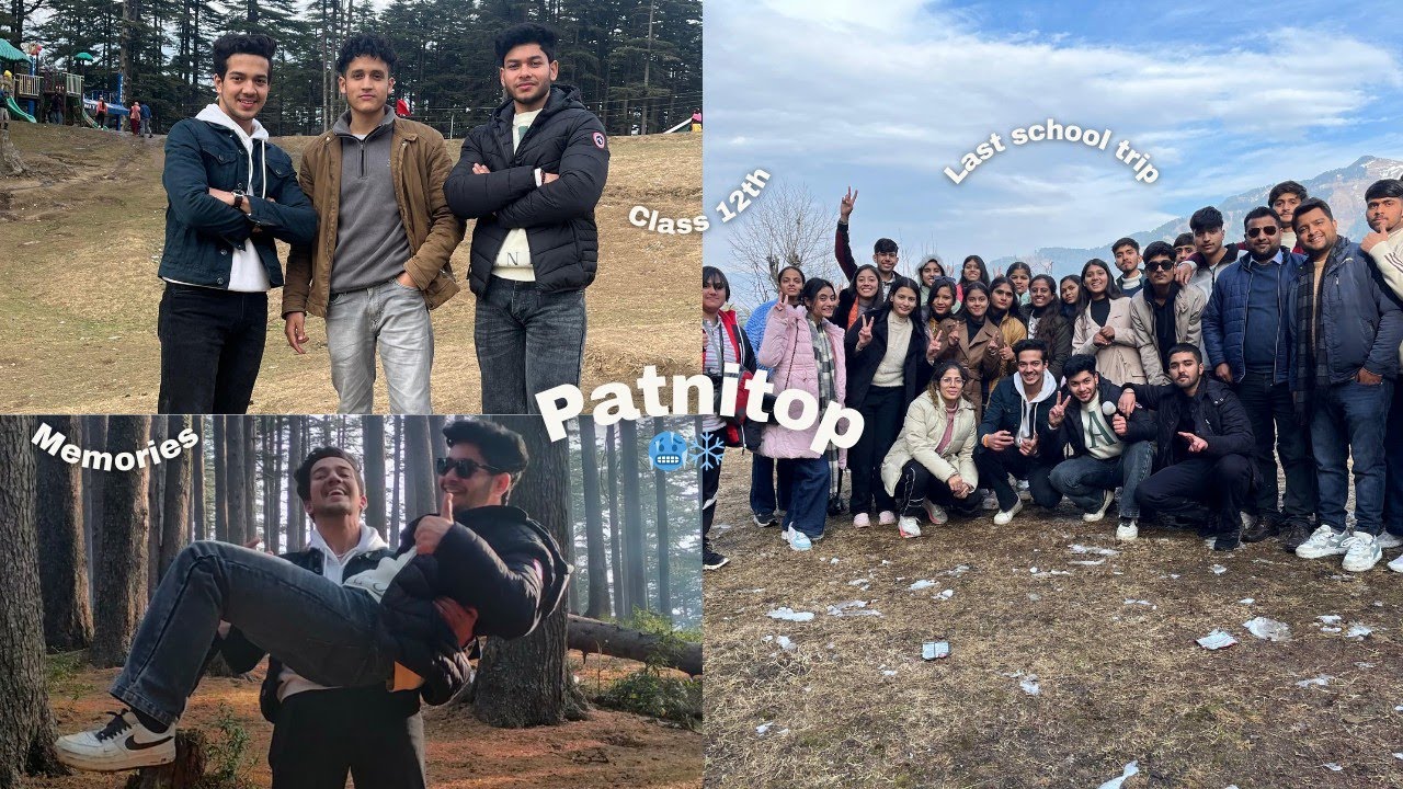 School Trip 🏫|| Patnitop❄️⛄|| Vlog 05 #vlog #friendsdayout #friends #mountains#kvs
