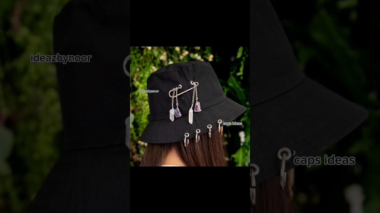 Beautiful and stylish Cap design Ideas For Girls 