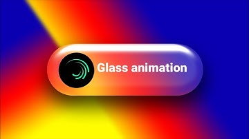 APPLE Style Liquid Glass Animation in alight Motion| Make Smooth iOS Transitions