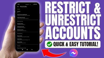 How To Restrict & Unrestrict Someone On Messenger - Step By Step