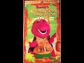Barney S Campfire Sing Along 1996 VHS 