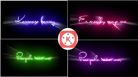 kinemaster Colourful Text Editing || Kinemaster Text Lyrics Video Editing 2022 | Node Video Editing