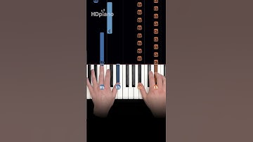 Thumbnail of EASIEST piano song of the year! (4 notes) #shorts #pianotutorial