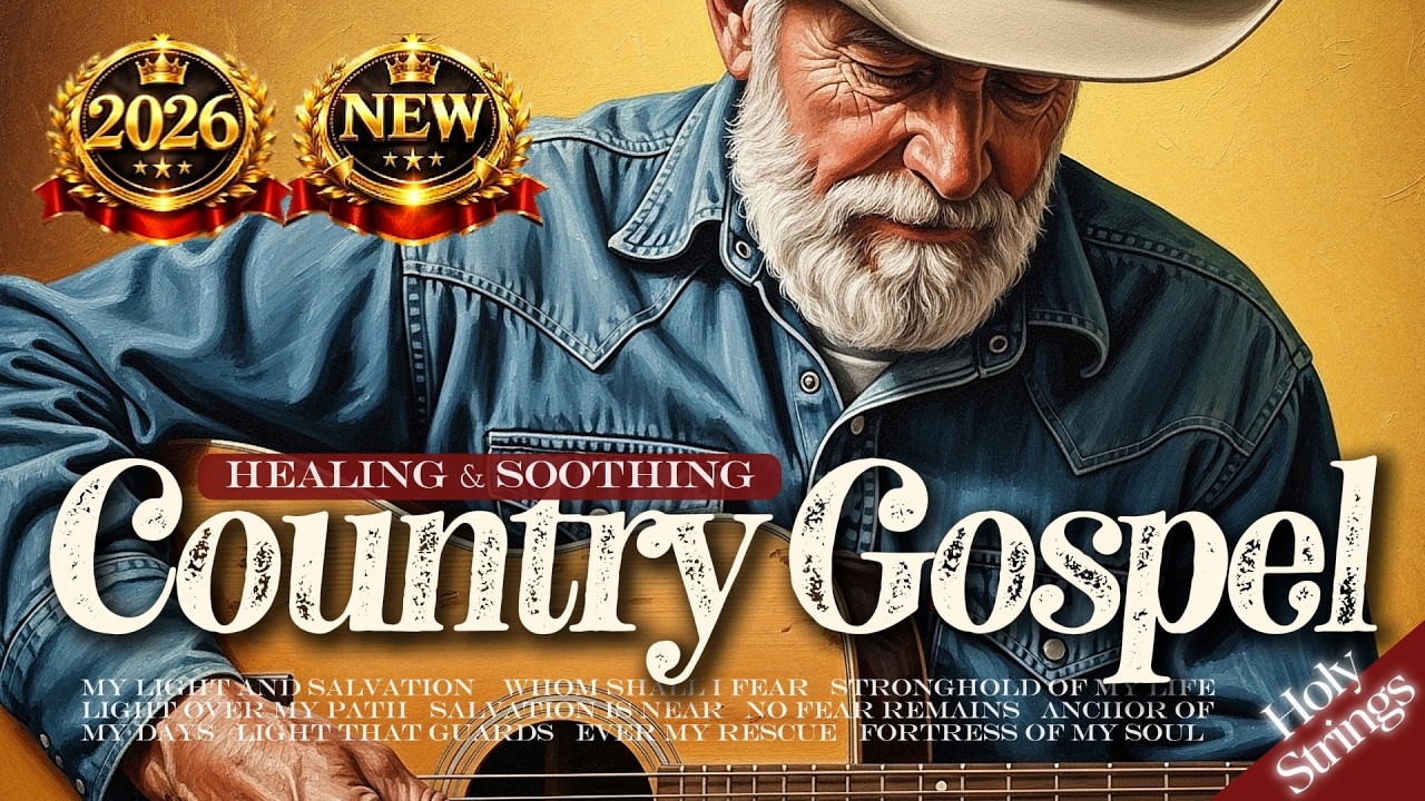 Relaxing Country Gospel Worship | 2 Hours of Old Time Hymns for Peace & Strength