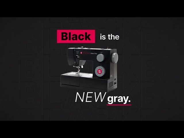 Meet the Heavy Duty 4432 Sewing Machine - Special Edition Black 