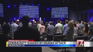 Many attend emotional vigil for Virginia Beach shooting victims
