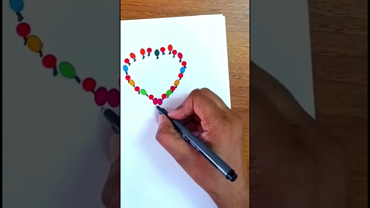 Drawing/creativity/using bindi 