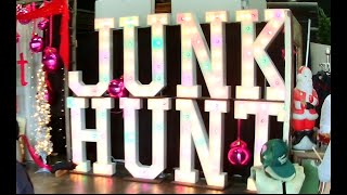 Inside the Great Junk Hunt! Holiday Antique Finds, Vintage Treasures #treasurehunting #fleamarket